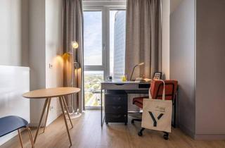 Wohnung mieten in Schnirchgasse 13, 1030 Wien, Möbliertes Apartment über den Dächern von Wien - YOUNIQ Vienna TrIIIple / Top-modernes Hochhaus