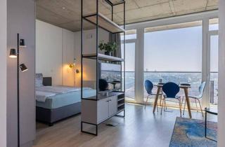 Wohnung mieten in Schnirchgasse 13, 1030 Wien, Möbliertes Apartment über den Dächern von Wien - YOUNIQ Vienna TrIIIple / Top-modernes Hochhaus