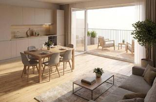 Wohnung kaufen in 2481 Achau, Erstbezug mit Flair! Ihr moderner Wohntraum mit Balkon in Achau!