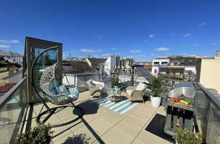 Wohnung kaufen in Millergasse, 1060 Wien, Einzigartige Dachgeschoßwohnung mit spektakulären Freiflächen nahe der Mariahilfer Straße!