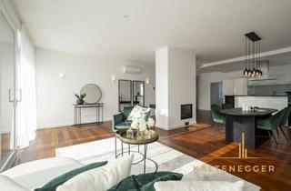 Wohnung mieten in 1190 Wien, Luxusappartement in Wien-Döbling/Grinzing mit Einliegerwohnung, Terrasse, Pool, Garten und Garage