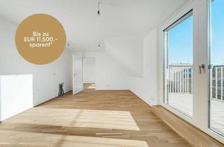 Wohnung kaufen in Fahrbachgasse 6-8, 1210 Wien, VORSORGE | 3 ZI DG Wohnung I Ausblick I Südausrichtung I Klima