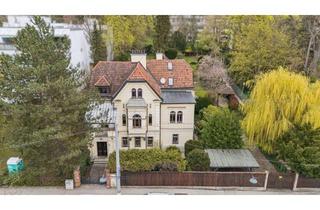 Villen zu kaufen in 1140 Wien, Repräsentative Altbauvilla in Wien-Hütteldorf: Großzügiges Anwesen mit 520 m² Wohnfläche auf parkähnlichem Grundstück