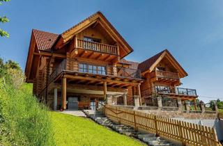 Haus kaufen in Sausaler Weinstraße 230, 8443 Sausal, Traumhaftes *** LUXUX BLOCKHAUS - CHALET *** mit wunderschönem Ausblick in absoluter Ruhelage