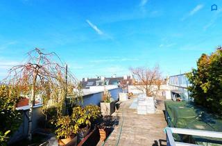 Wohnung mieten in 1040 Wien, Großzügige Luxuriöse 146 m² DG-Wohnung mit 60 m² + 6 m² Terrasse samt Blick über Wien, 4 Zimmer plus Ess-Küche, AR, 2 Bäder 2Wc´s, hohe Räume