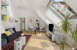 Wohnung kaufen in Mariahilfer Straße, 1060 Wien, Historisches Dachgeschossjuwel mit 6m Raumhöhe I Nahe Mariahilfer Straße & Haus des Meeres