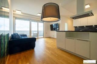 Penthouse kaufen in 1210 Wien, EINZIGARTIG - Exklusive 4 Zimmer DG Wohnung inkl. Einbauküche/Klimaanlage und Fernblick