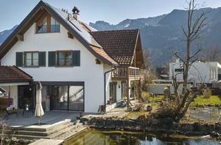 Einfamilienhaus kaufen in Löherstrasse 18, 6844 Altach, Stilvolles Zuhause in Altach mit Schwimmteich