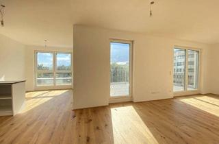 Wohnung kaufen in Donau, 1220 Wien, 4 Zimmer mit großer Terrasse Nähe U2 Donauspital in RUHELAGE // sparsamste Heizungsart: Wasser-Wasser-Wärmepumpe
