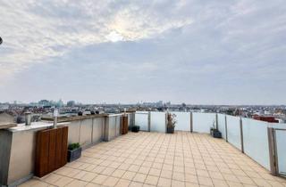 Maisonette mieten in Laimgrubengasse 17, 1060 Wien, Exklusive 5-Zimmer-Luxus-Maisonette mit Dachterrassen & 360°-Panoramablick über Wien