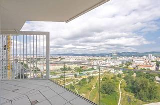 Wohnung kaufen in Leystraße 185, 1020 Wien, Traumhaft Schöne Sonnenuntergänge mit Weitblick - Erstbezug am Nordbahnviertel! (t185)