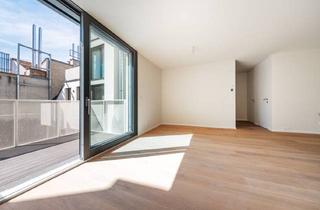 Wohnung kaufen in Kettenbrückengasse 1/30, 1050 Wien, Exklusiver Dachgeschossgtraum | 2-Zimmer mit Balkon | Essenz No. 1 - die Neue Avantgarde des Wohnens