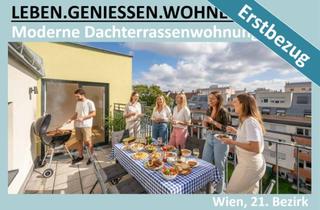 Wohnung kaufen in 1210 Wien, MODERNE DACHTERRASSENWOHNUNG ERSTBEZUG