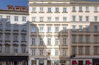 Wohnung mieten in Seilergasse, 1010 Wien, Exklusive Stadtwohnung in Bestlage Wiens - 1010, Neuer Markt – Seilergasse 8, 5. Obergeschoss