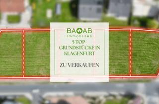 Grundstück zu kaufen in 9020 Klagenfurt, Top-Grundstücke in Klagenfurt | Ruhige Lage & gute Infrastruktur