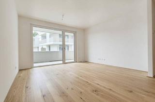 Wohnung kaufen in 3441 Judenau, FLORIANI – Quartier am Tullnerfeld - 2 Zimmer mit West Balkon - Hochwertig ausgestattet - Bahnhof Tullnerfeld in der Nähe - PROVISIONSFREI