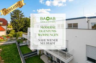 Wohnung kaufen in 2490 Ebenfurth, MODERNE EIGENTUMSWOHNUNGEN IN GRÜNLAGE | SOFORT BEZUGSFERTIG | AB 71 M² | EBENFURTH