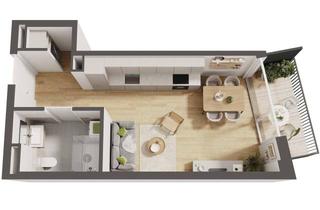 Wohnung kaufen in Andechsstraße 16, 6020 Innsbruck, Hochwertige 1-Zimmer Neubau-Wohnung mit Balkon (W06)