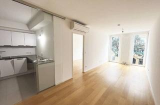 Wohnung mieten in Markhofgasse, 1030 Wien, Klimatisierte 2-Zimmer-Wohnung mit französischem Balkon – direkt bei der U3 Schlachthausgasse!