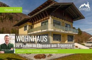 Mehrfamilienhaus kaufen in 4802 Ebensee, Attraktives Mehrfamilienhaus in idyllischer Waldrandlage