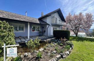 Haus kaufen in 3034 Maria-Anzbach, Idyllische Ruhelage mit Traumaussicht & Pool - interessant für Bauträger ( 1.300 m² Bauland)