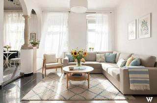 Wohnung kaufen in 1150 Wien, Zentrale 2-Zimmerwohnung mit Altbauflair: Hell | Grünblick | Nahe Schönbrunn