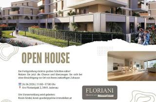 Wohnung kaufen in 3441 Judenau, FLORIANI – Quartier am Tullnerfeld - Ein Wohngenuss mit durchdachter Aufteilung - West Loggia - Bahnhof in der Nähe - PROVISIONSFREI