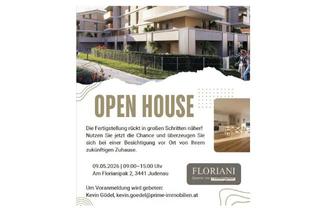 Wohnung kaufen in 3441 Judenau, FLORIANI – Quartier am Tullnerfeld - Modern trifft durchdachte Planung - Viele Extras für ihr Wohlbefinden - Bahnhof Tullnerfeld in der Nähe - PROVISIONSFREI