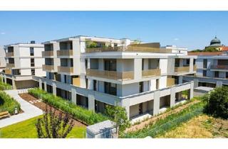 Wohnung kaufen in 3441 Judenau, FLORIANI – Quartier am Tullnerfeld - Stilvolle Eckwohnung mit großer Terrasse - Viele Extras für ihr Wohlbefinden - Bahnhof Tullnerfeld in der Nähe - PROVISIONSFREI