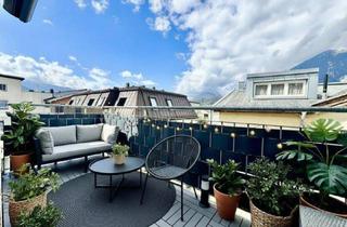 Wohnung kaufen in 6130 Schwaz, Schwaz: Seltene Gelegenheit – Exklusive Dachgeschosswohnung mit Südbalkon, Lift und Tiefgaragenplatz in absoluter Zentrumslage