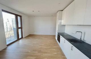 Loft mieten in 1100 Wien, moderne 1,5 Zimmer Wohnung (12. Stock) mit großer Freifläche - nächst HBF