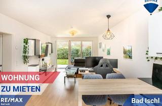 Wohnung mieten in 4820 Bad Ischl, ZU MIETEN! Neuwertige Erdgeschosswohnung mit Terrasse, Garten, Tiefgarage und großem Kellerabteil in Bad Ischl