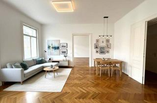 Wohnung mieten in 1070 Wien, UNBEFRISTET und RENOVIERT: Wohnen in Bestlage in einer 4-Zimmer Altbauwohnung