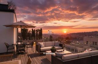 Penthouse kaufen in 1190 Wien, Luxus-Penthouse in 1190 Wien: Skyline mit 263m², 6 Zimmer, 4 Balkone, 3 Garagen, Erstbezug!