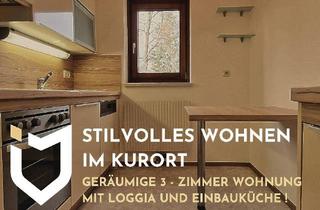 Wohnung mieten in 4540 Bad Hall, • STILVOLLES WOHNEN IM KURORT-GERÄUMIGE 3 - ZIMMER WOHNUNG MIT LOGGIA UND EINBAUKÜCHE !