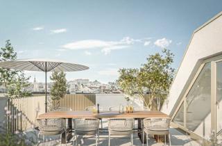 Maisonette kaufen in Rechte Wienzeile 21/46, 1040 Wien, Naschmarkt, 2-Zimmer Erstbezug mit 9 m² Loggia und 29 m² Dachterrasse
