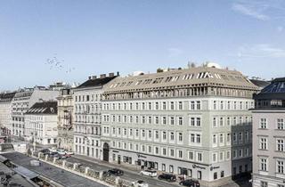 Maisonette kaufen in Rechte Wienzeile 21/36, 1040 Wien, 2-Zimmer Erstbezug mit 6 m² Loggia, Direkt Beim Naschmarkt