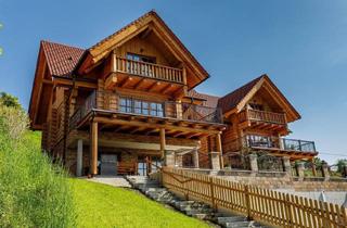 Haus kaufen in Sausaler Weinstraße 230, 8443 Sausal, Traumhaftes Luxux Blockhaus - Chalet mit Wunderschönem Ausblick in Absoluter Ruhelage