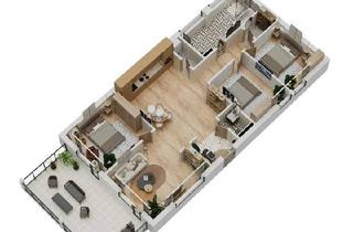 Wohnung mieten in 2171 Herrnbaumgarten, Generalsanierter 4-Zimmer Erstbezug mit moderner Ausstattung!