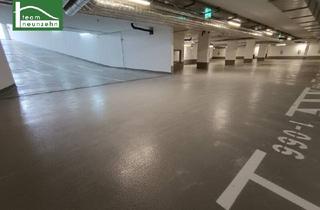 Garagen mieten in Doktor-Wilhelm-Steingötter-Straße, 3107 Sankt Pölten, Unbesorgt parken - großzügiger PKW Tiefgaragenstellplatz im Steingötterhof St. Pölten nahe Traisenpark