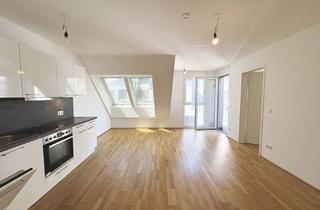 Wohnung mieten in Koloniestraße, 1210 Wien, Helle 2-Zimmer-Dachgeschosswohnung mit Terrasse - in der Koloniestraße