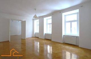 Wohnung mieten in 1060 Wien, Der unvergleichliche Charme Altwiens: 4,5 Zimmer Biedermeier-Wohnung mit Sternparkett in pittoresker Liegenschaft in Teilhoflage im 1. Stock