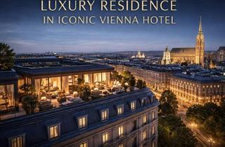 Maisonette kaufen in 1010 Wien, Luxury Residence in Iconic Vienna Hotel