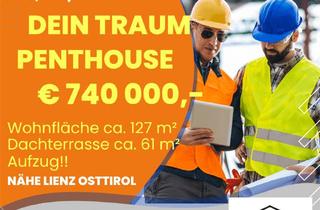 Penthouse kaufen in 9990 Nußdorf, Penthousewohnung mit Pnoramaterrasse - Neubau - Exklusiv!