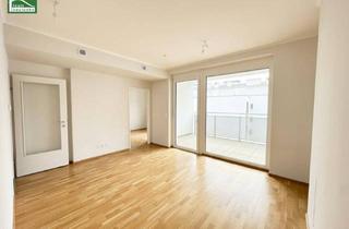 Wohnung mieten in Mautner-Markhof-Straße, 2320 Schwechat, Attraktive 2-Zimmer-Neubau-Wohnung nahe S7 Kaiserebersdorf mit Süd-Loggia und gemeinschaftlicher Dachterrasse