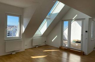 Maisonette mieten in Längenfeldgasse, 1120 Wien, Dachgeschoss-Maisonette mit Panoramablick direkt bei U-Bahn Längenfeldgasse (U4/U6)