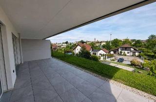 Wohnung mieten in 4470 Enns, Erstbezug -Gartenwohnung! 3 Zimmer mit 2 Balkonen & außergewöhnlich großem Privatgarten – ideal für Familien