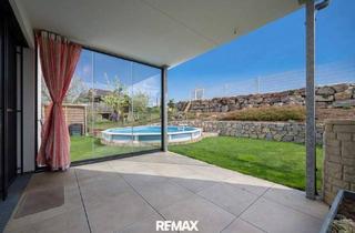 Wohnung kaufen in 4522 Sierning, Barrierefreie Gartenwohnung mit DAN-Küche, Terrasse, Pool und zwei Parkplätzen in sonniger Ruhelage!