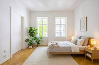 Wohnung kaufen in 1080 Wien, Das Stadtleben in Ruhe genießen: Stil-Altbauwohnung in lebendiger Lage an der Grenze 7./8. Bezirk