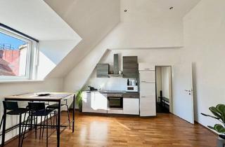 Wohnung kaufen in Weyringergasse 31, 1040 Wien, Gut aufgeteilte 2 Zimmer Dachgeschoss-Stadtwohung, 49 m2! Top Wohngegend - U1 Nähe!